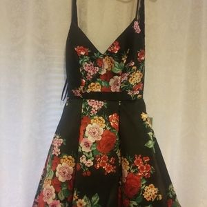 Floral party dress